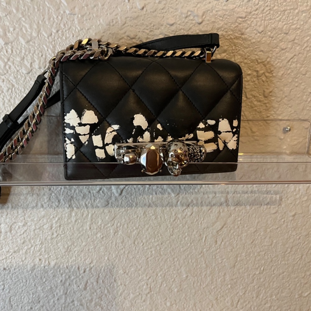 Alexander McQueen "Mini Jeweled Satchel" Cross body bag